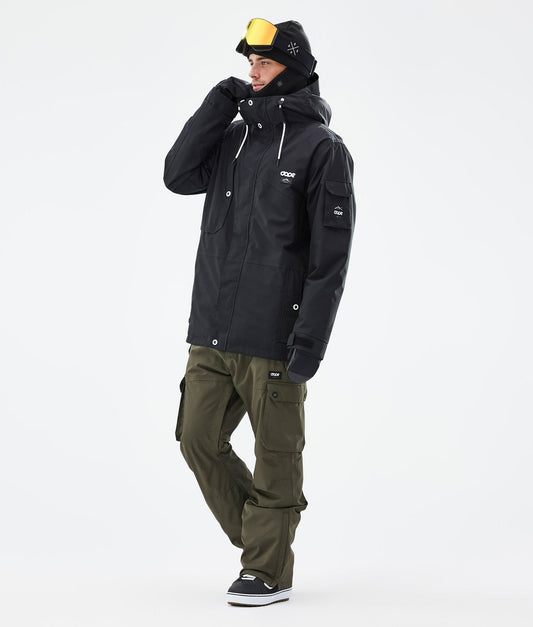 Snowboard Pants Men Olive Green