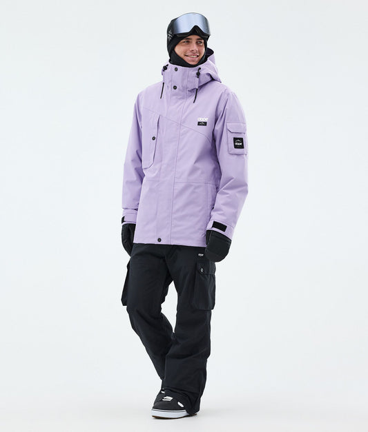 Snowboard Jacket Men Faded Violet