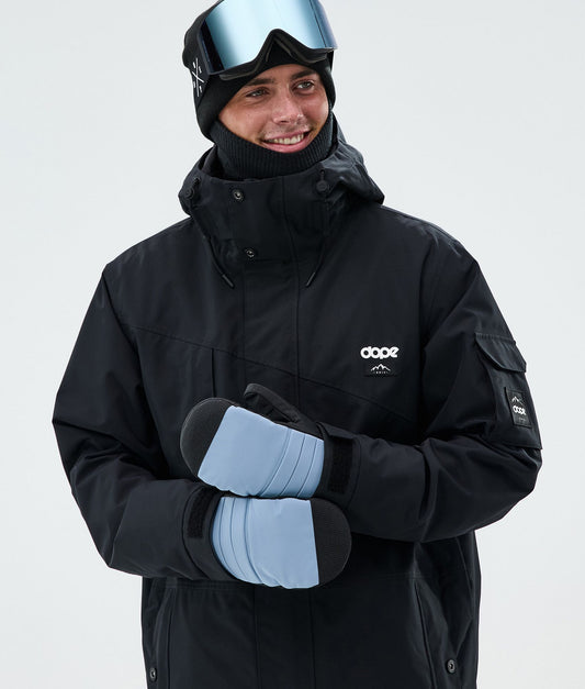 Snow Mittens Light Blue