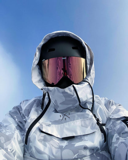 Ski Goggles Black/Champagne Mirror