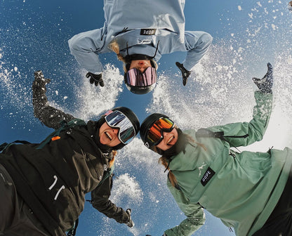 Snowboard Jacket Women Faded Green