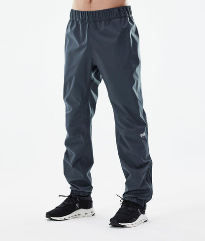 Rain Pants Men Metal Blue