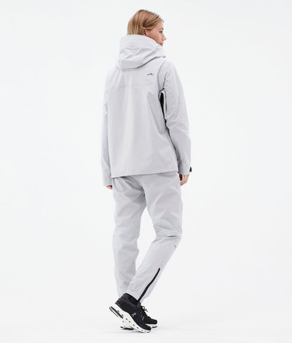 Rain Pants Women Light Grey