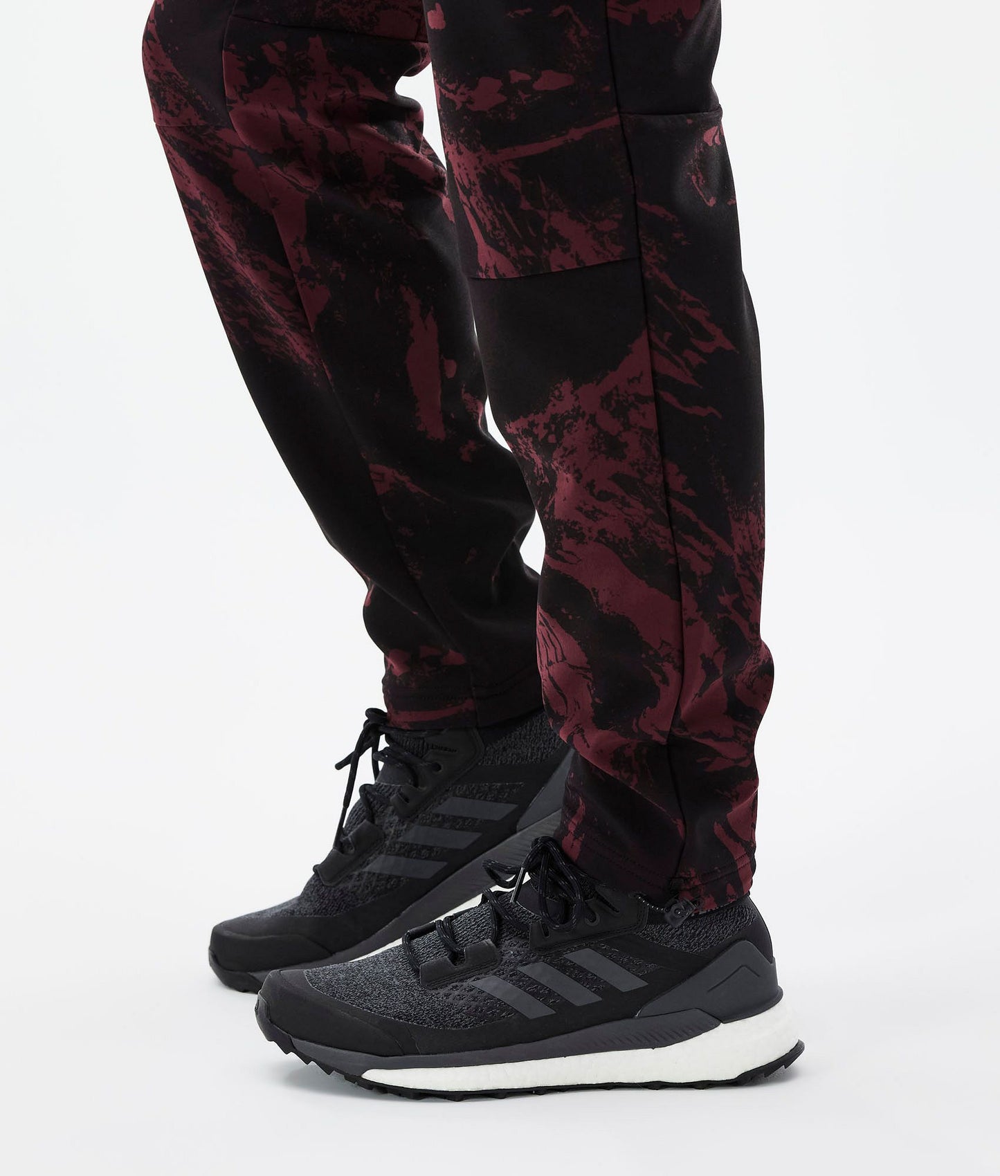 Outdoor Pants Men Paint Burgundy
