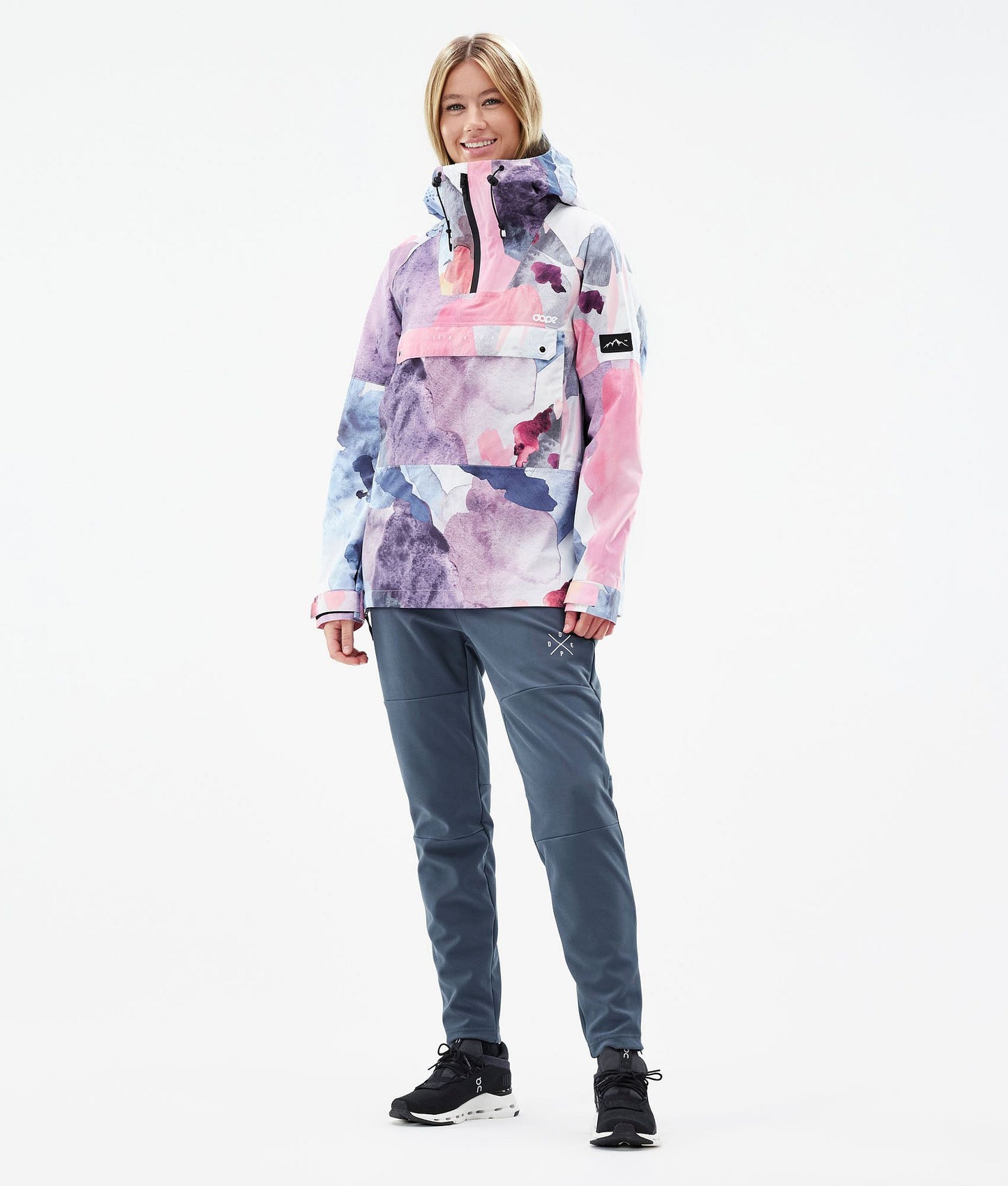 Outdoor Pants Women Metal Blue