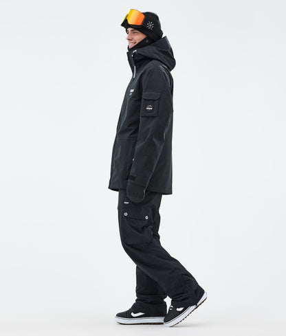 Snowboard Jacket Men Black