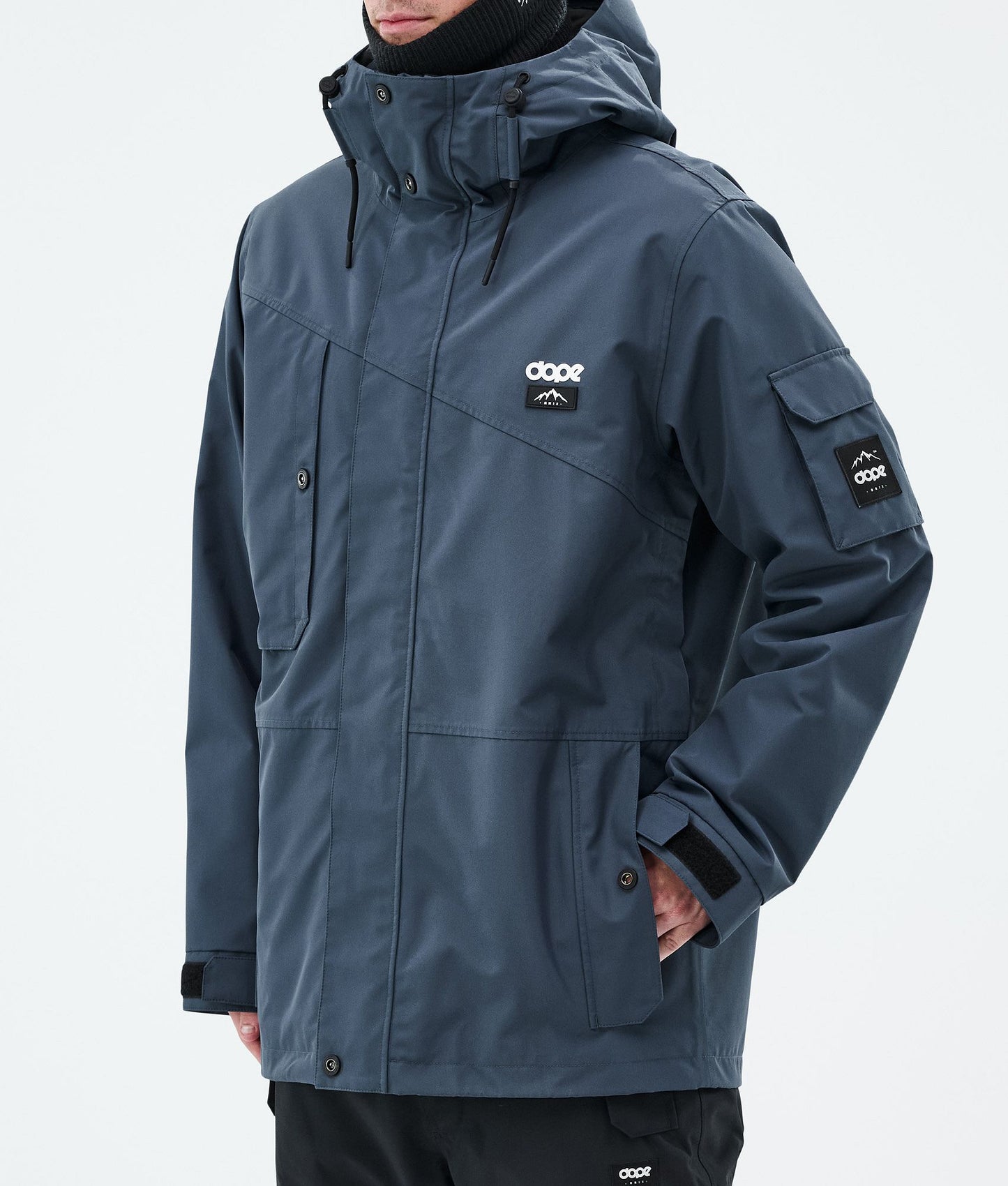 Snowboard Jacket Men Metal Blue