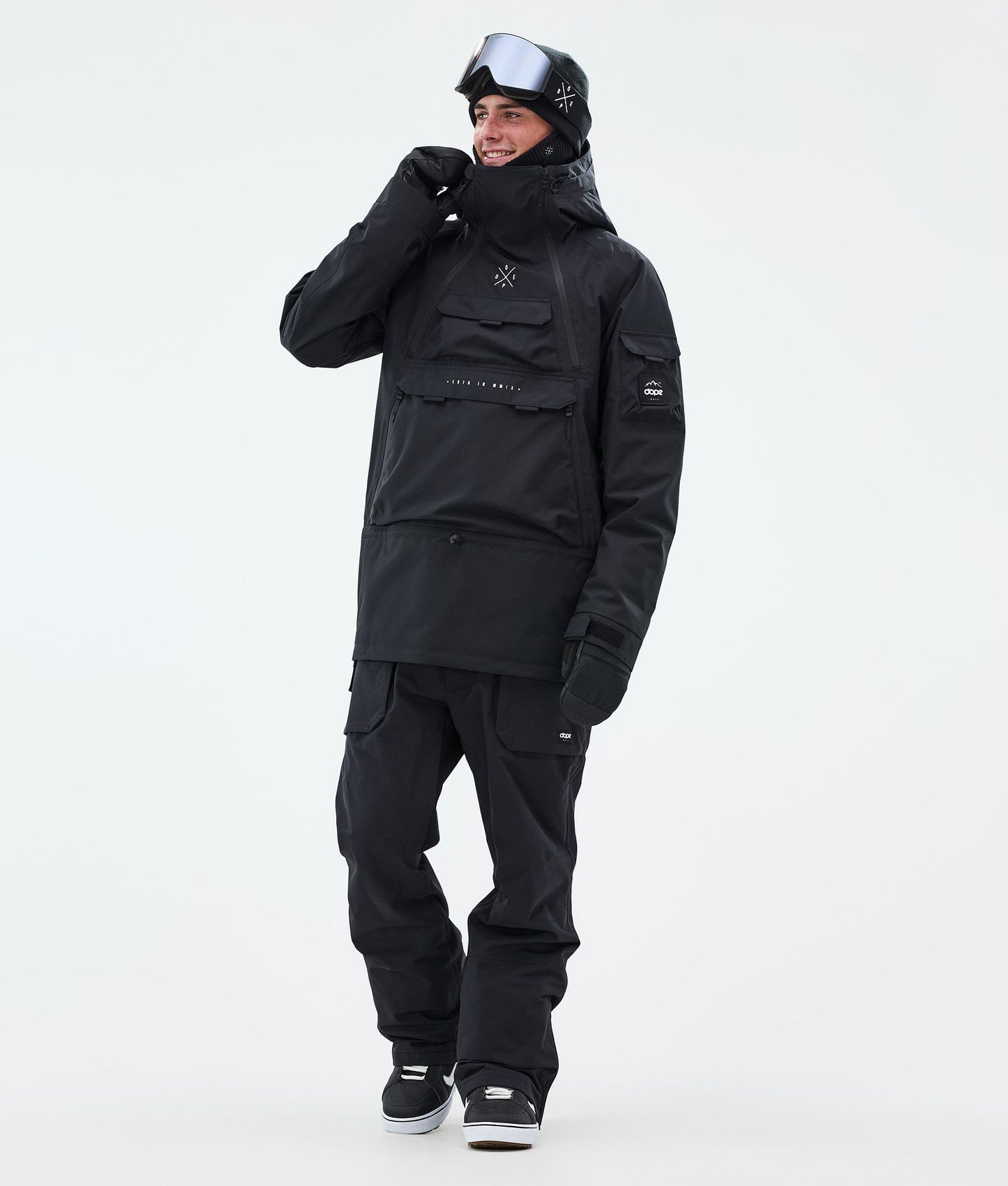 Snowboard Jacket Men Black