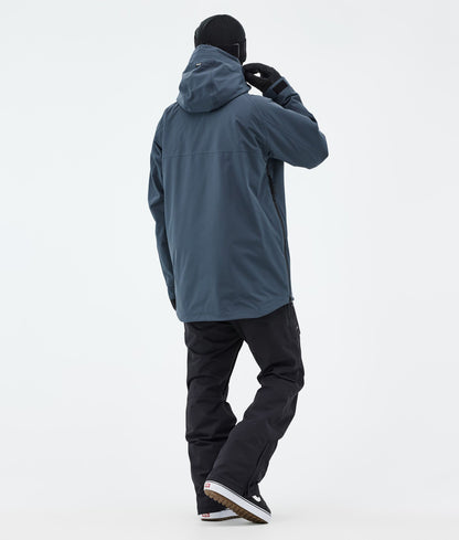 Snowboard Jacket Men Metal Blue