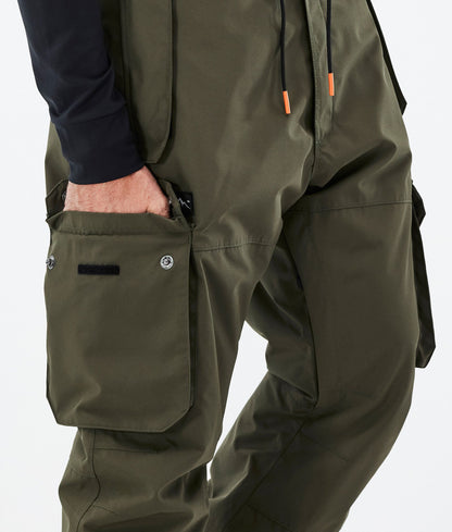 Snowboard Pants Men Olive Green