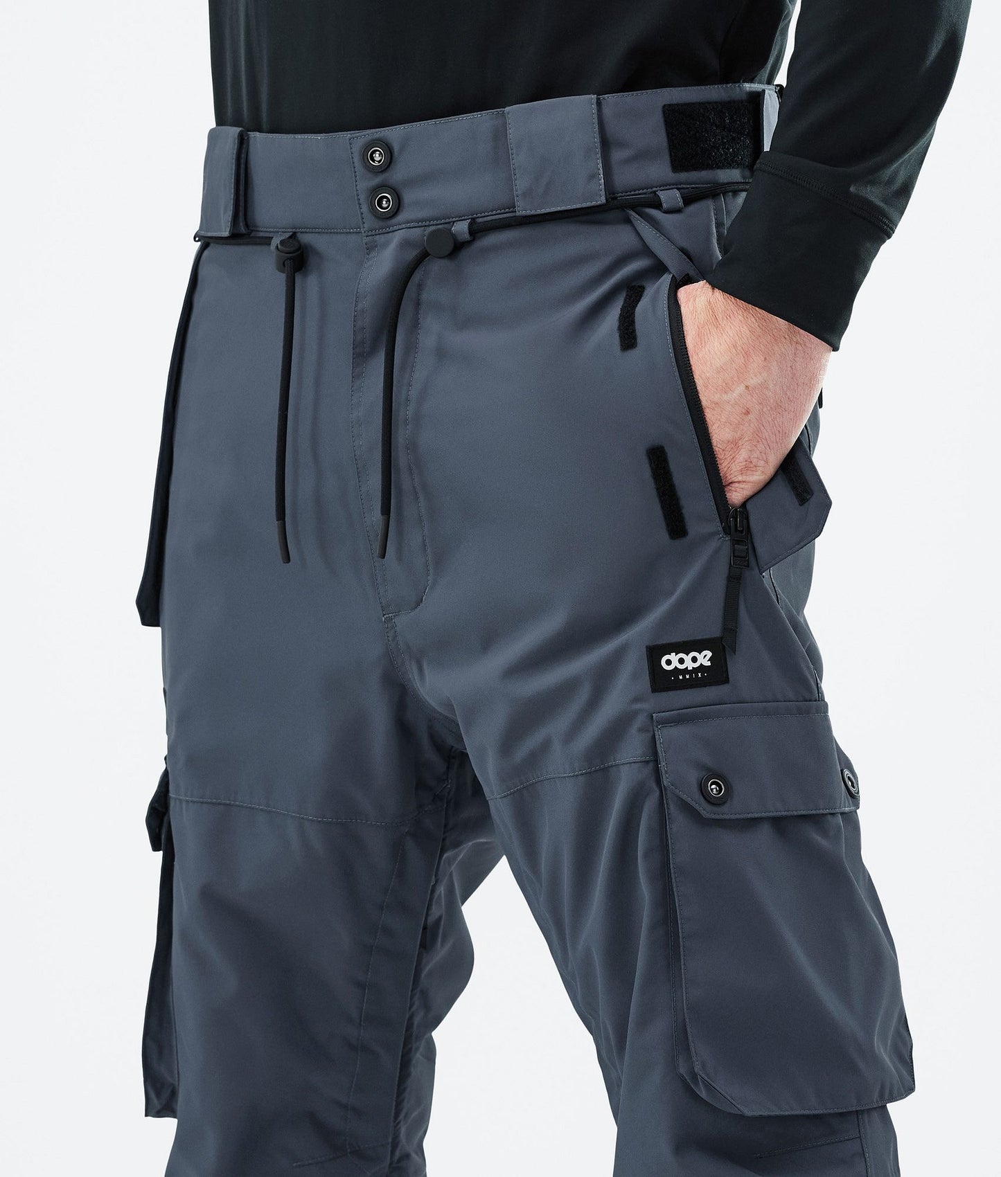 Snowboard Pants Men Metal Blue