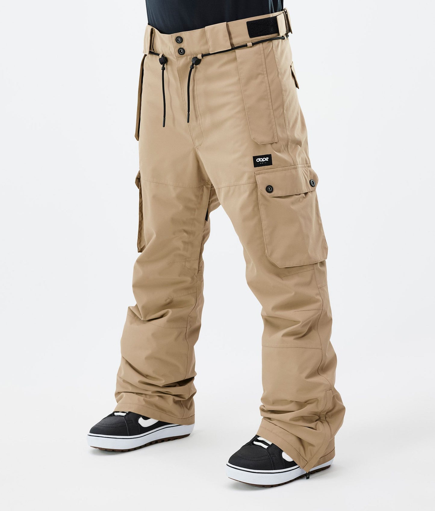 Snowboard Pants Men Spray Black Red