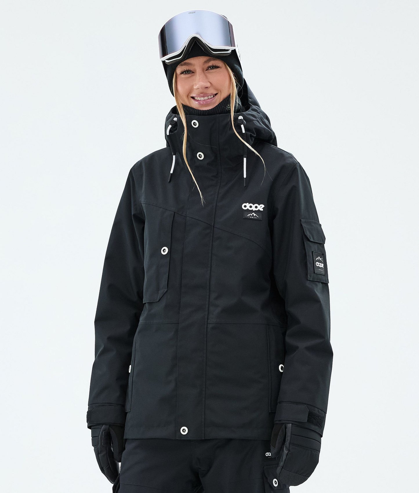 Snowboard Jacket Women Blue Steel
