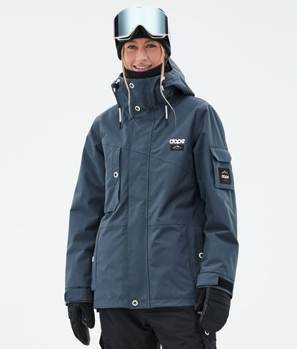 Snowboard Jacket Women Bottle Green