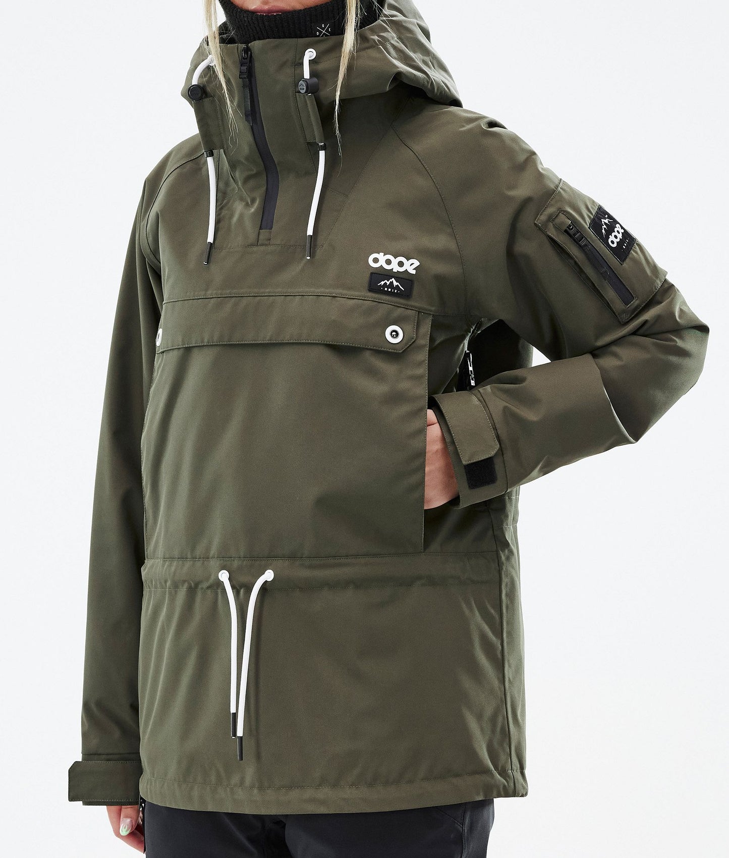 Snowboard Jacket Women Olive Green