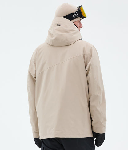 Snowboard Jacket Men Sand