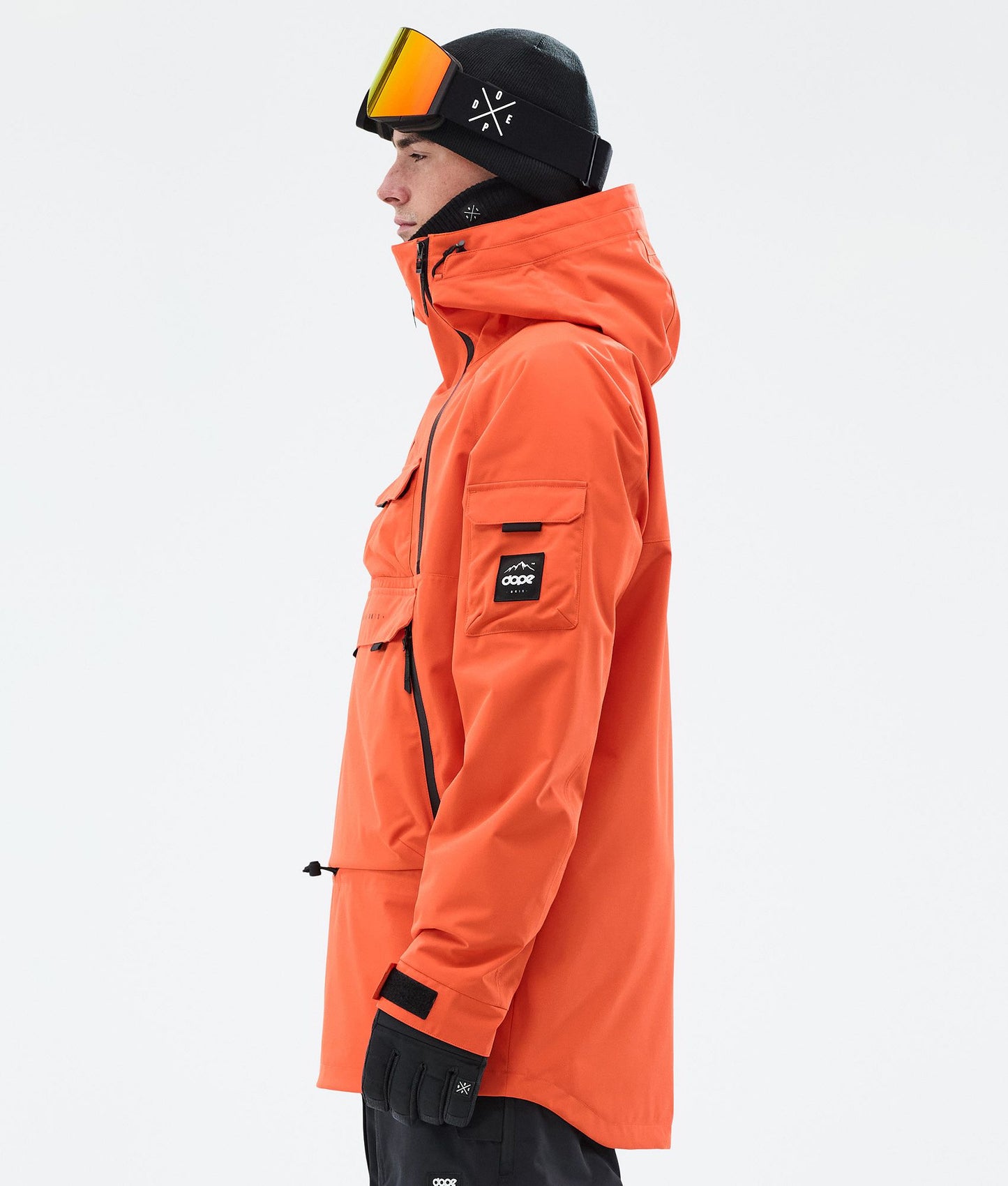 Snowboard Jacket Men Orange