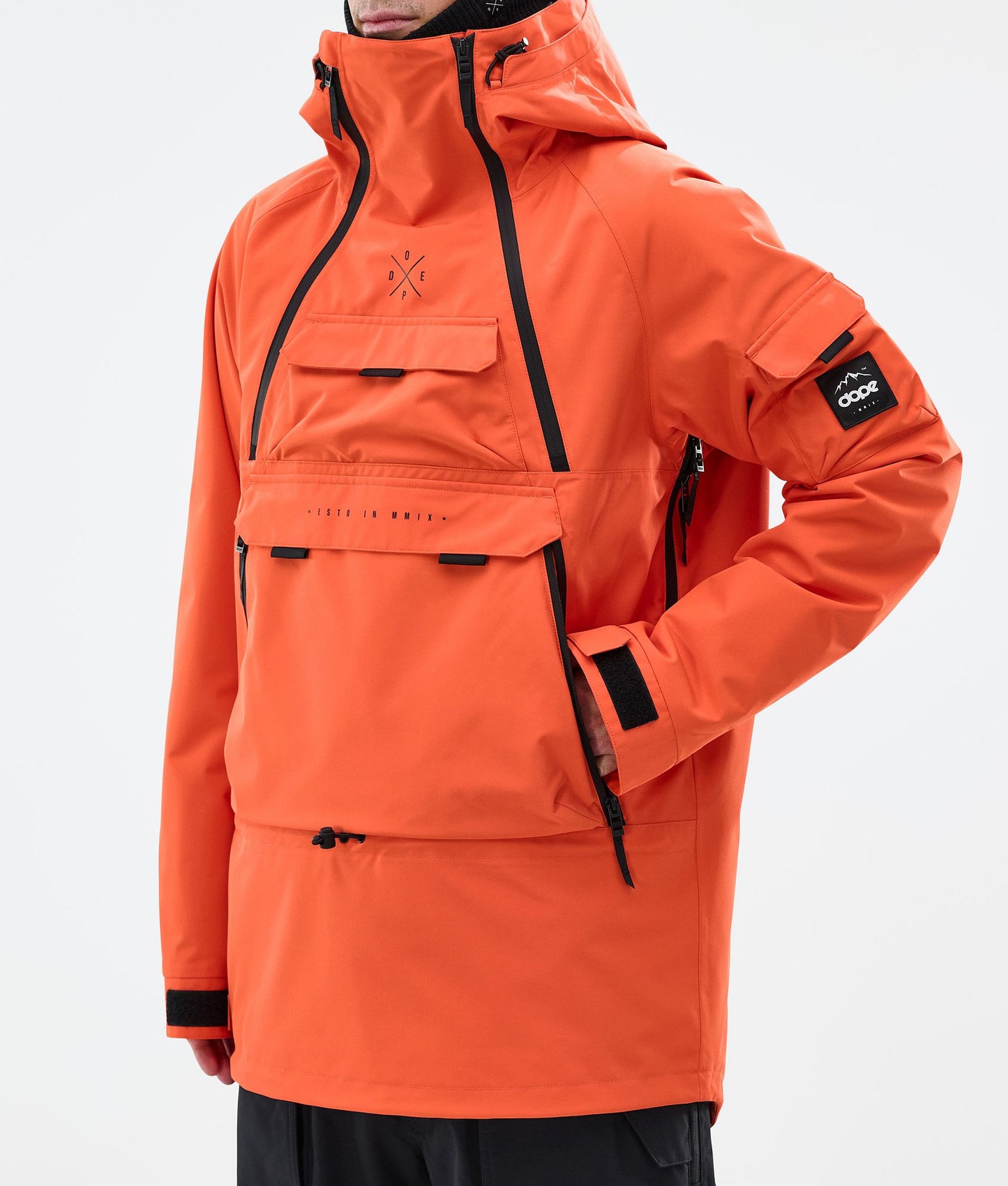 Snowboard Jacket Men Orange