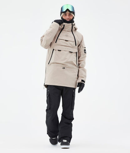Snowboard Jacket Men Sand