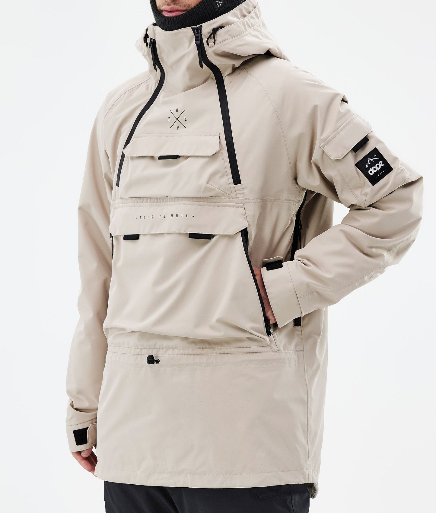 Snowboard Jacket Men Sand