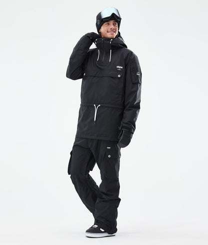 Snowboard Jacket Men Black