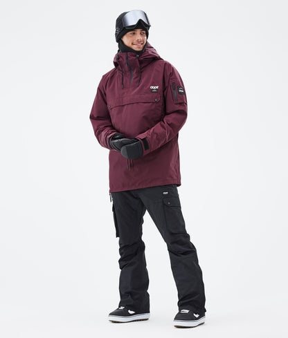 Snowboard Jacket Men Don Burgundy