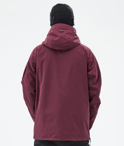 Snowboard Jacket Men Don Burgundy