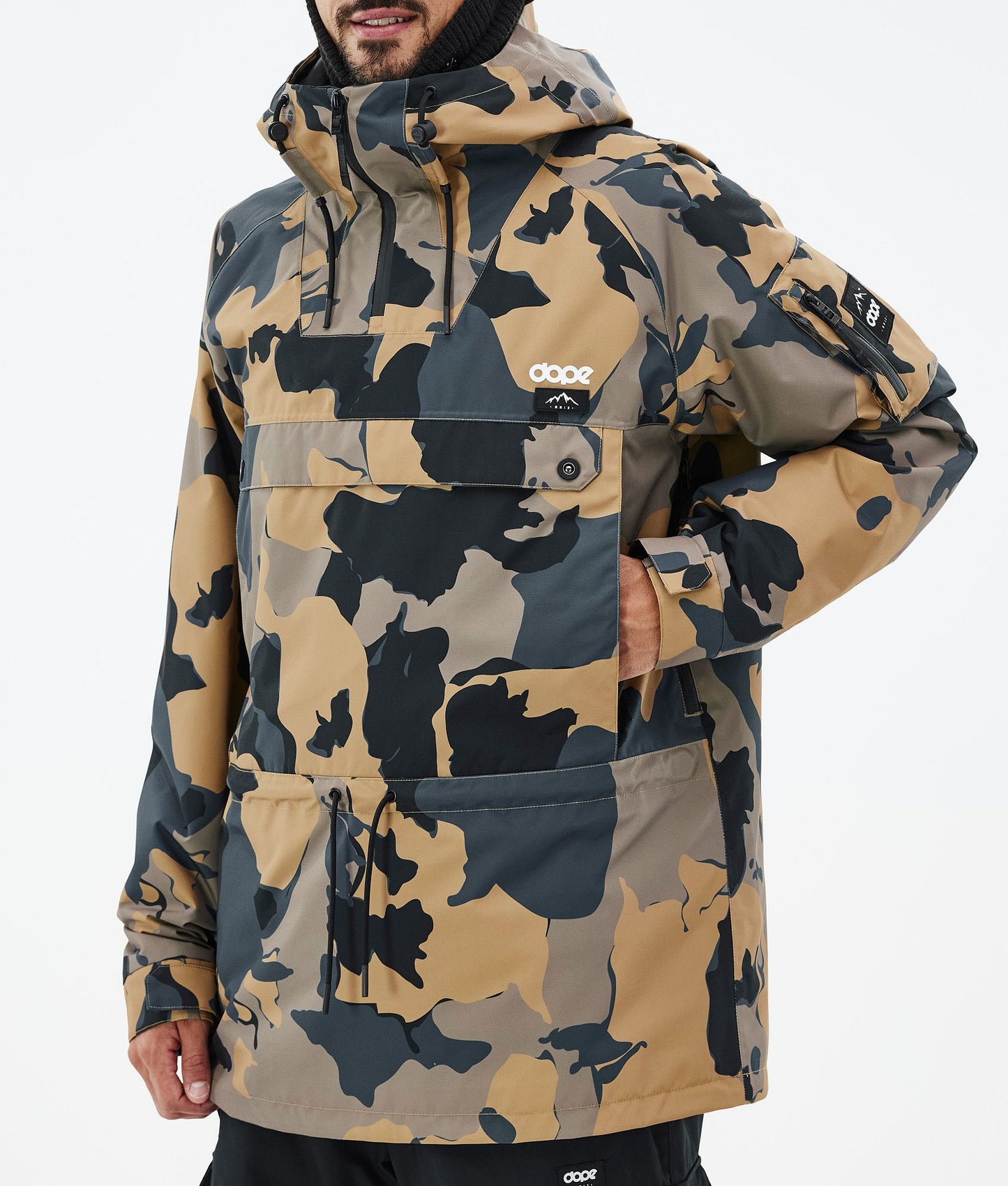 Snowboard Jacket Men Walnut Camo
