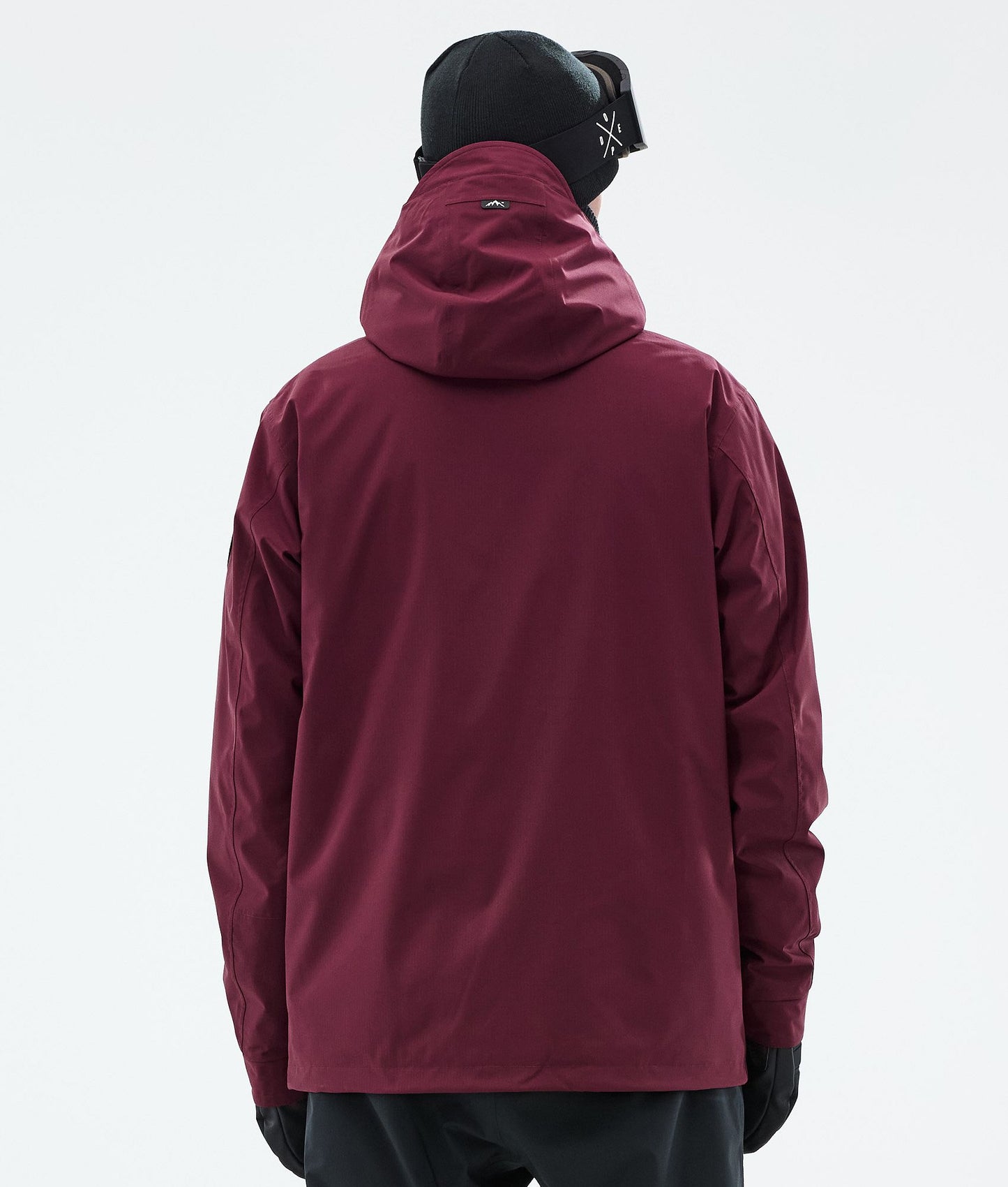 Snowboard Jacket Men Burgundy