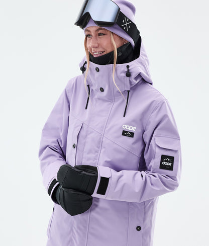 Snowboard Jacket Women Faded Violet