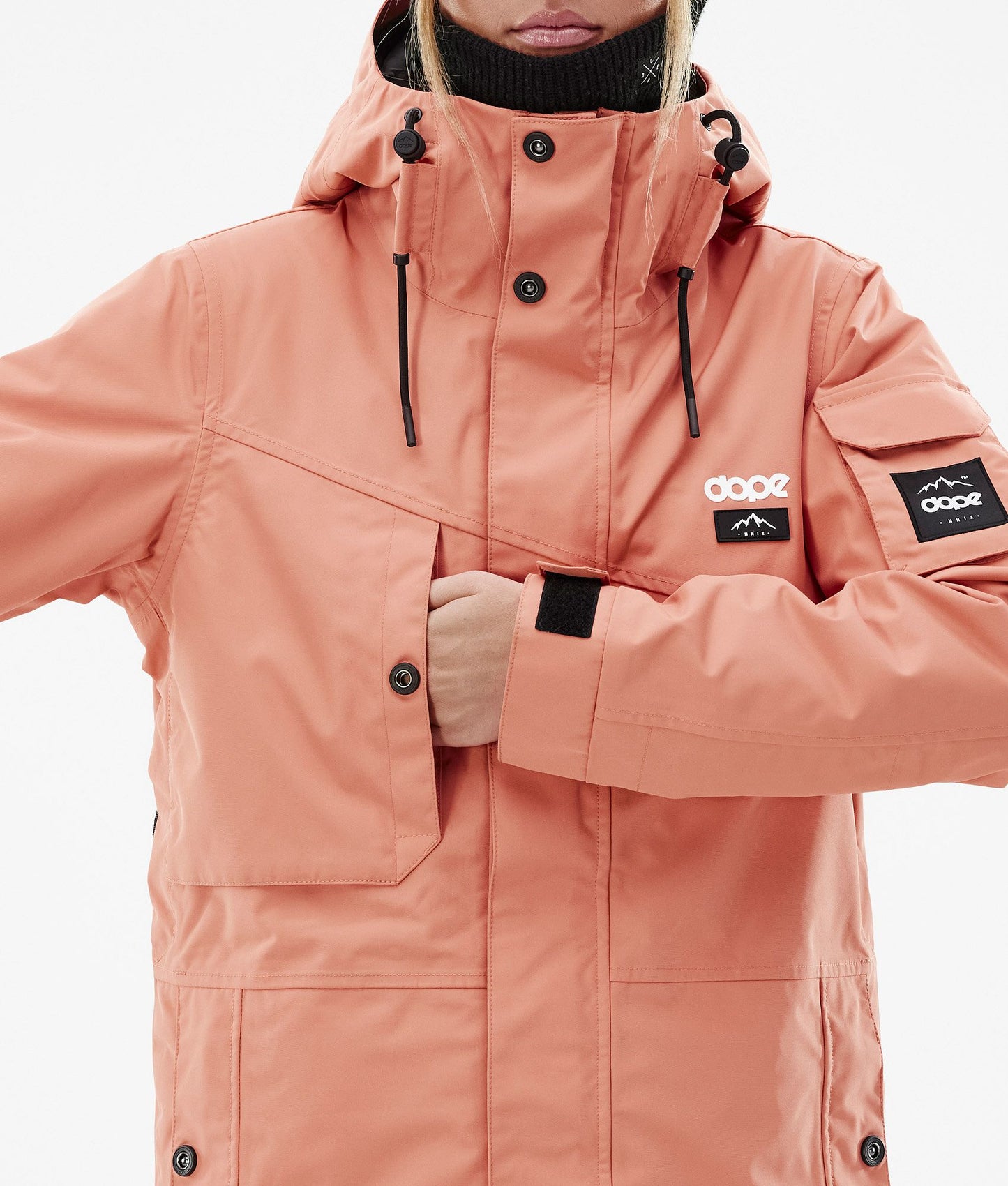 Snowboard Jacket Women Peach