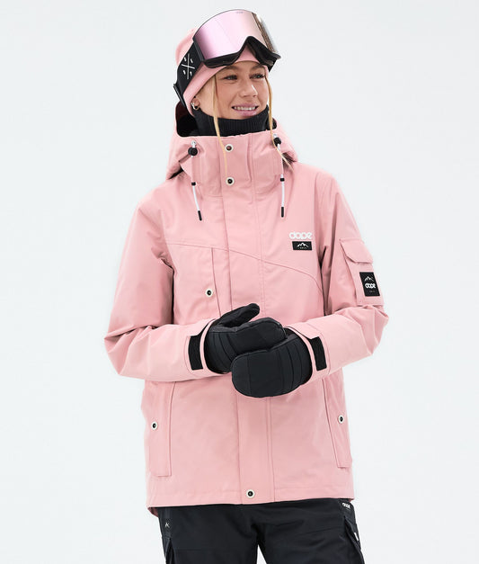 Snowboard Jacket Women Soft Pink