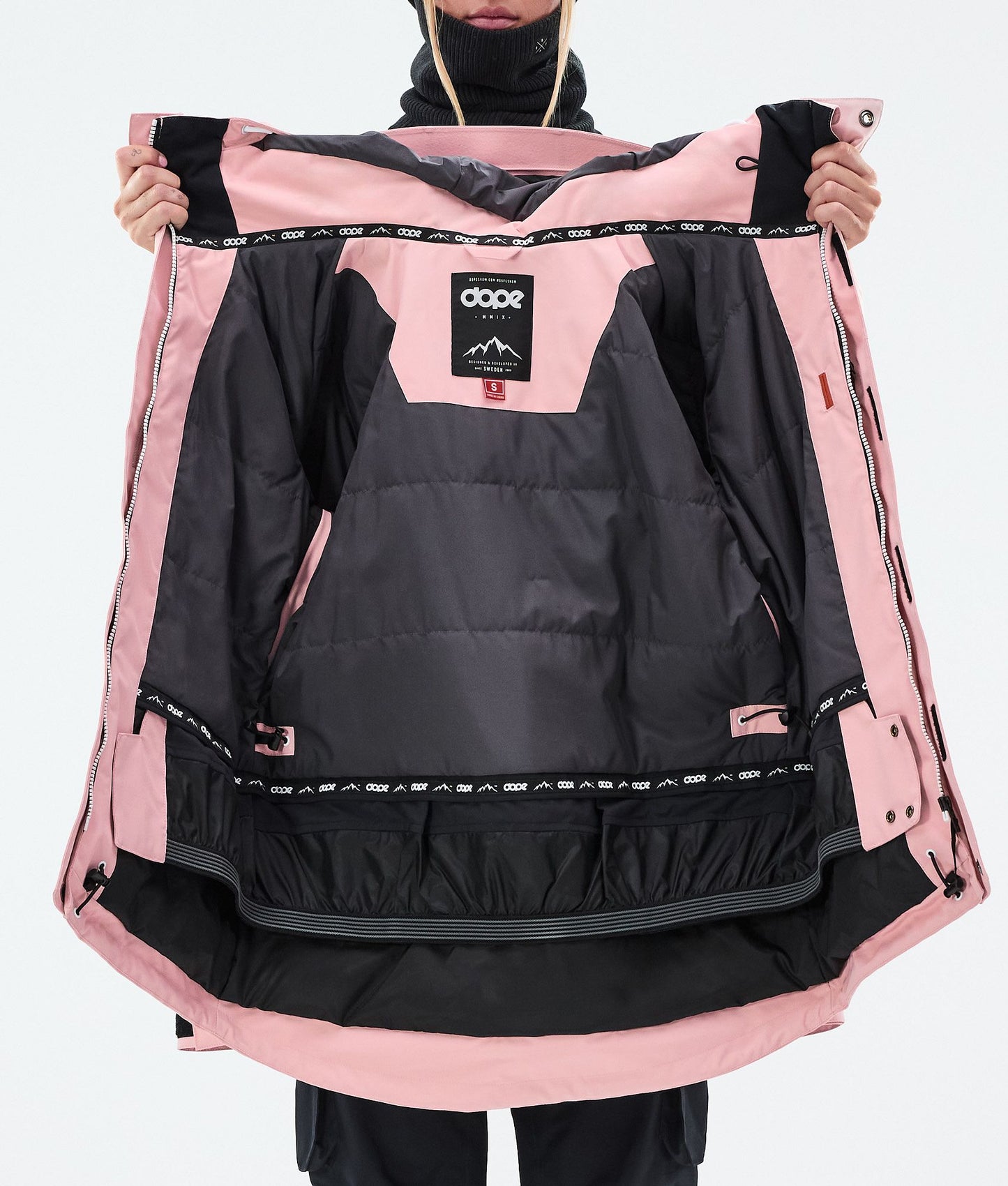 Snowboard Jacket Women Soft Pink
