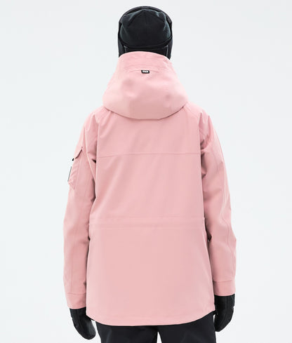 Snowboard Jacket Women Soft Pink
