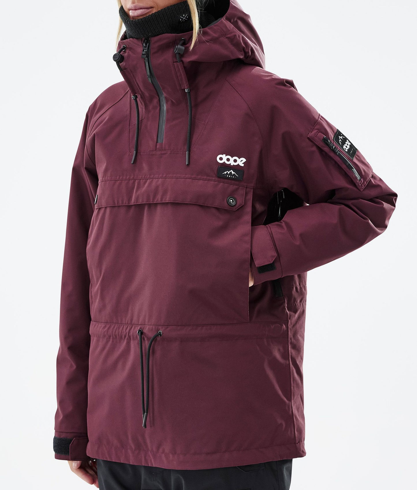 Snowboard Jacket Women Don Burgundy
