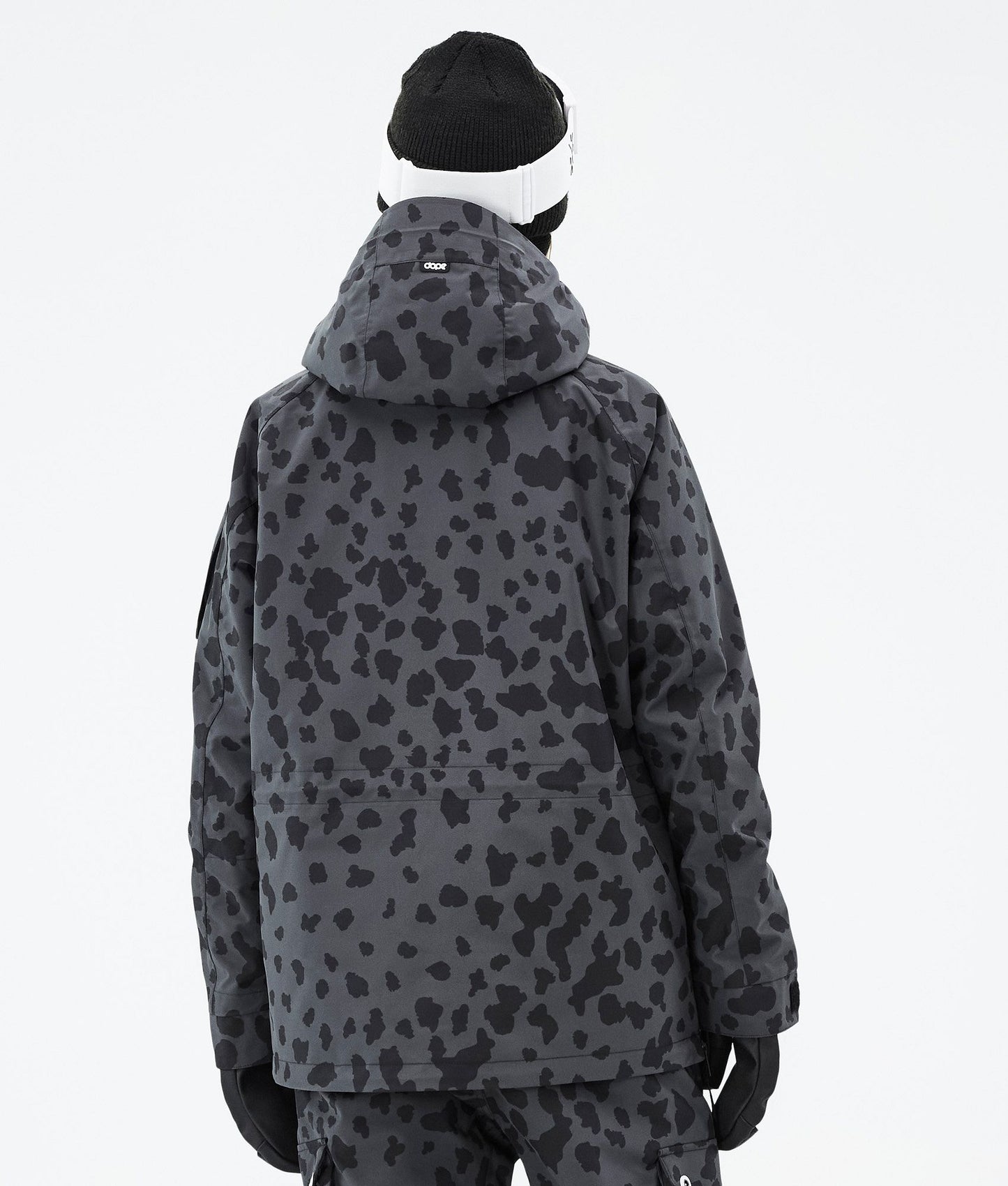 Snowboard Jacket Women Dots Phantom