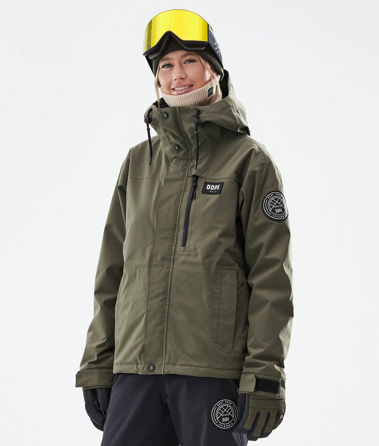 Snowboard Jacket Women Moss Green