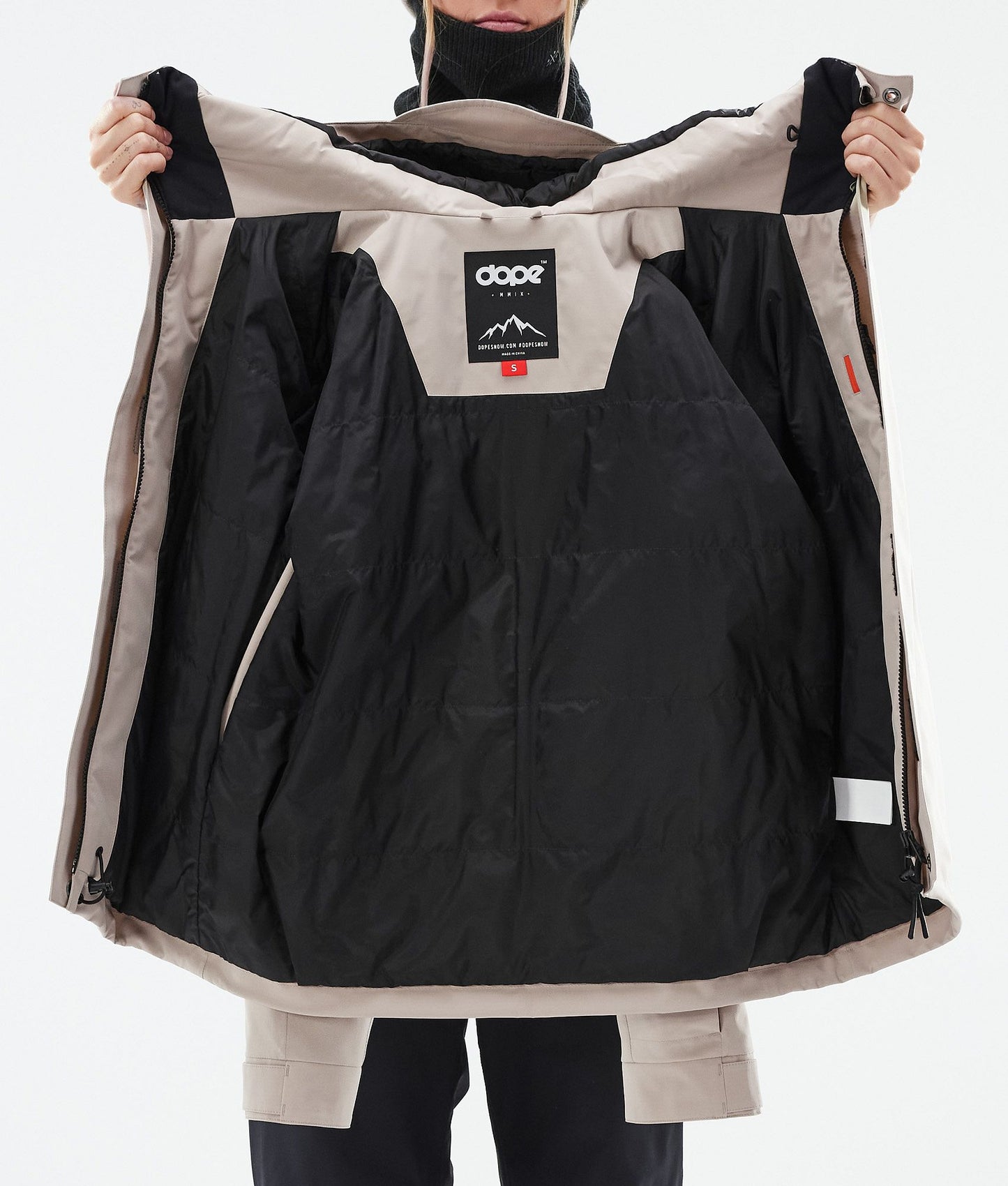 Snowboard Jacket Women Sand