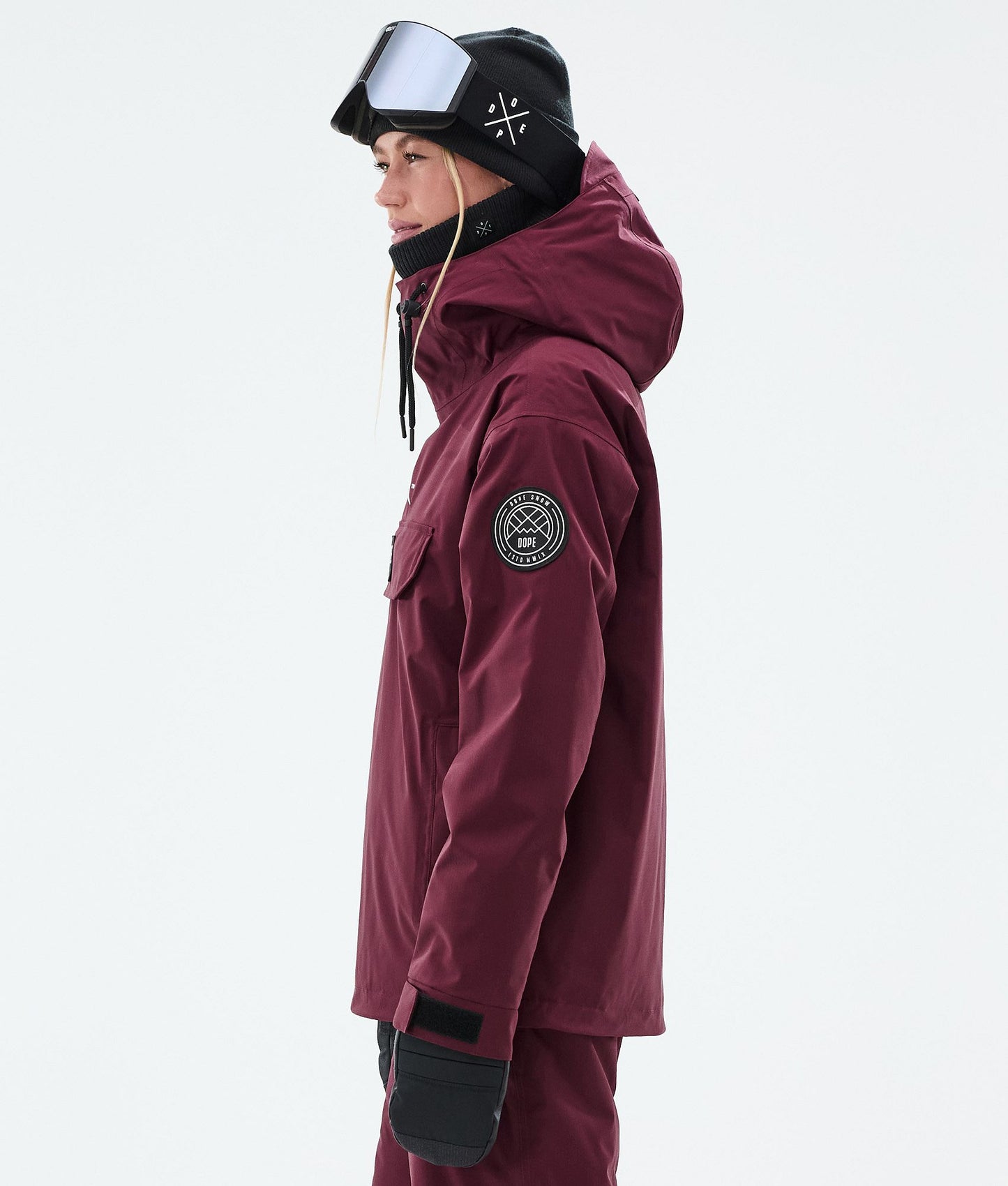Snowboard Jacket Women Burgundy