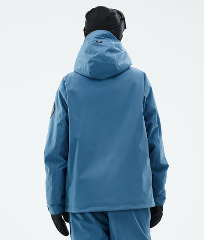 Snowboard Jacket Women Blue Steel