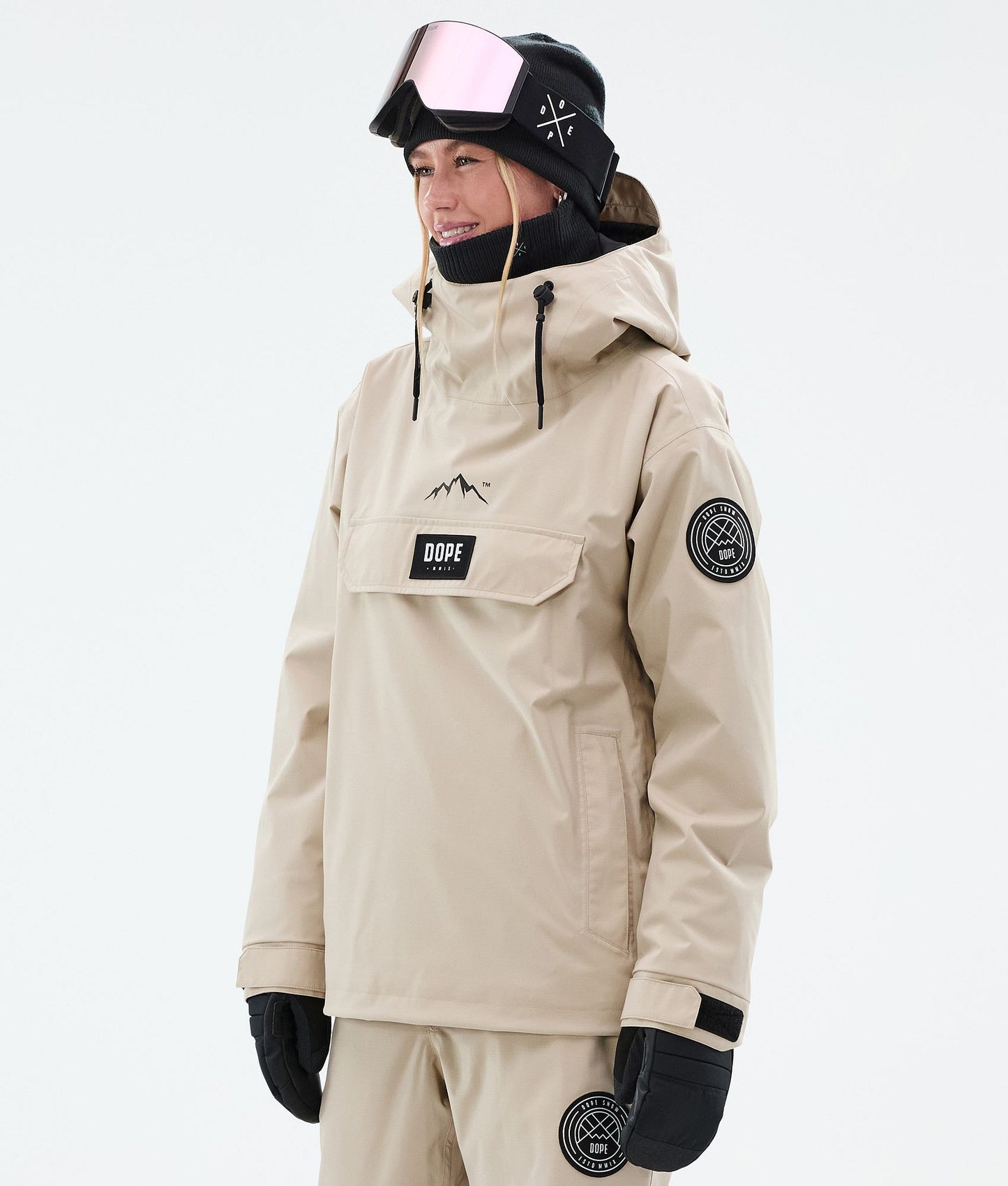 Snowboard Jacket Women Whitish