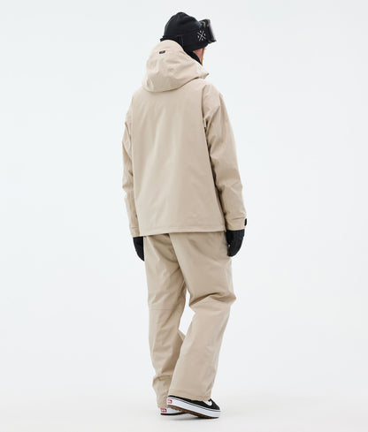 Snowboard Jacket Women Sand