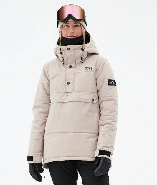 Snowboard Jacket Women Sand