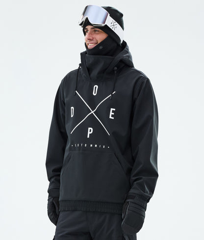 Snowboard Jacket Men Silhouette Light Grey