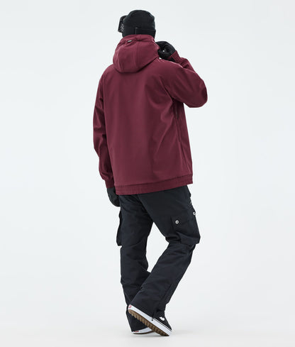 Snowboard Jacket Men 2X-Up Burgundy