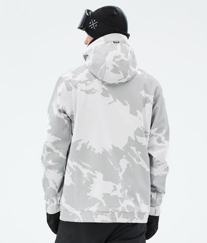 Snowboard Jacket Men 2X-Up Grey Camo