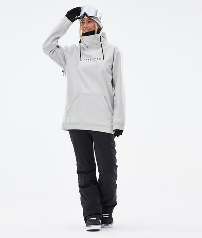Snowboard Jacket Women Range Light Grey