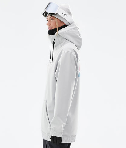 Snowboard Jacket Women Range Light Grey