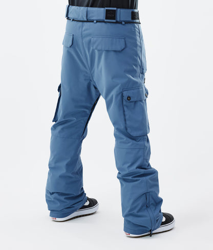 Snowboard Pants Men Blue Steel