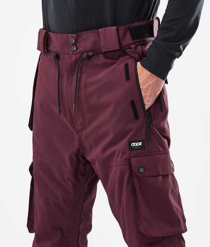 Snowboard Pants Men Don Burgundy